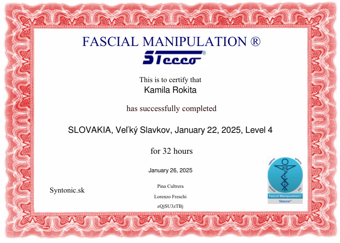 Fascial Manipulation level 4 (FM4)